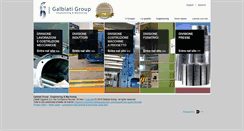 Desktop Screenshot of galbiatigroup.it